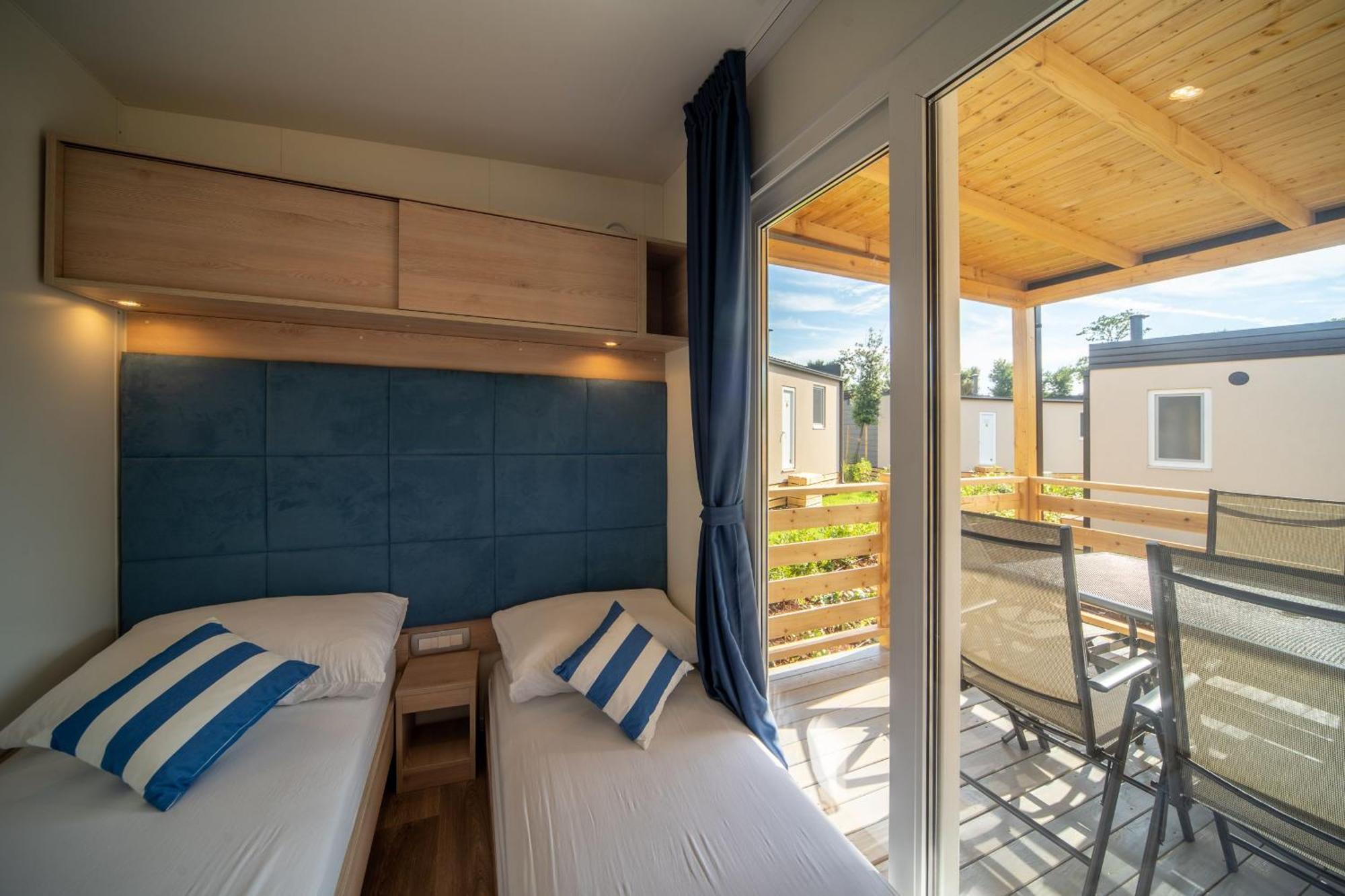Parque de vacaciones Eurocamp Mobile Homes At Campsite Park Umag